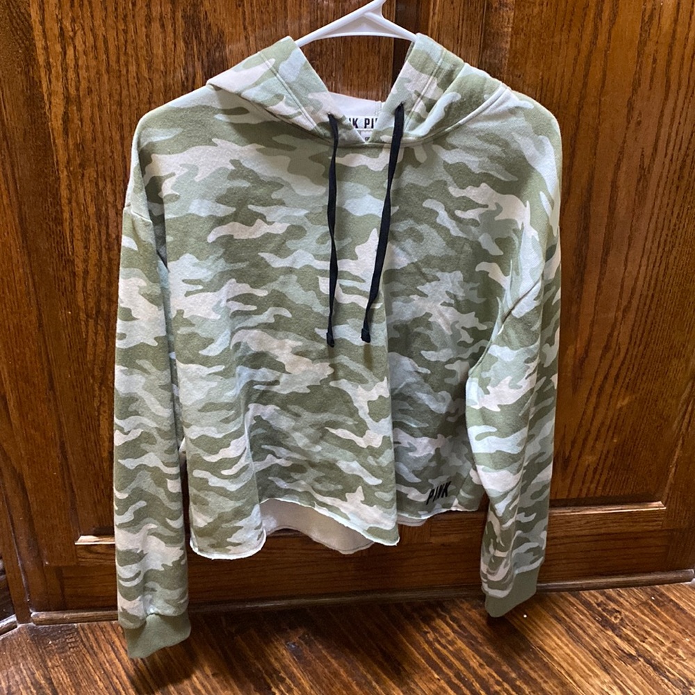 VS PINK Camo sweater